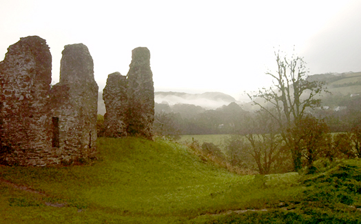 Morning Castle, Newcastle Emlyn